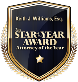The Star of the Year Award: Attorney of the Year Keith J. Williams, Esq.
