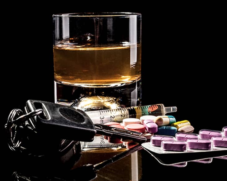 Drug-Related DUI Can Involve Alcohol combined with drugs or medications